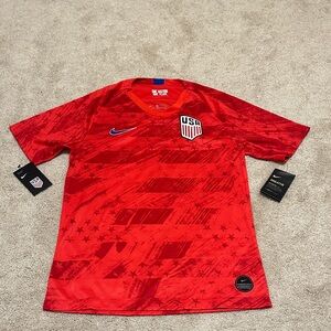 Nike Red USA Dri-Fit Shirt